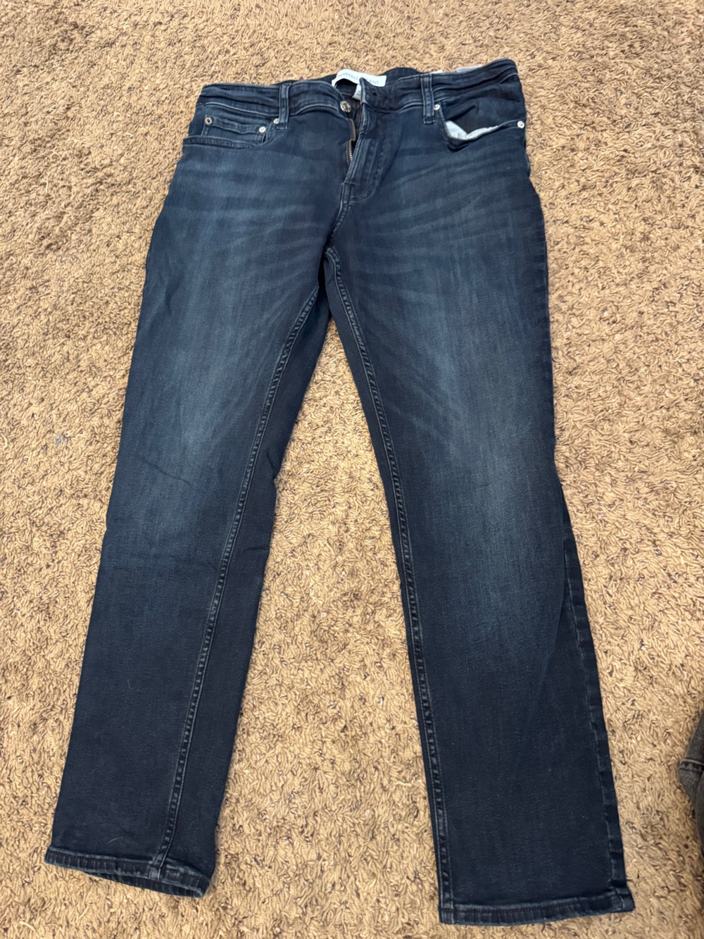 Calvin Klein Men’s Slim Adjust Jeans Stretch Denim Tapered Fit Pants Size 34x30